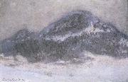 Claude Monet Mount Kolsaas in Misty Weather china oil painting artist